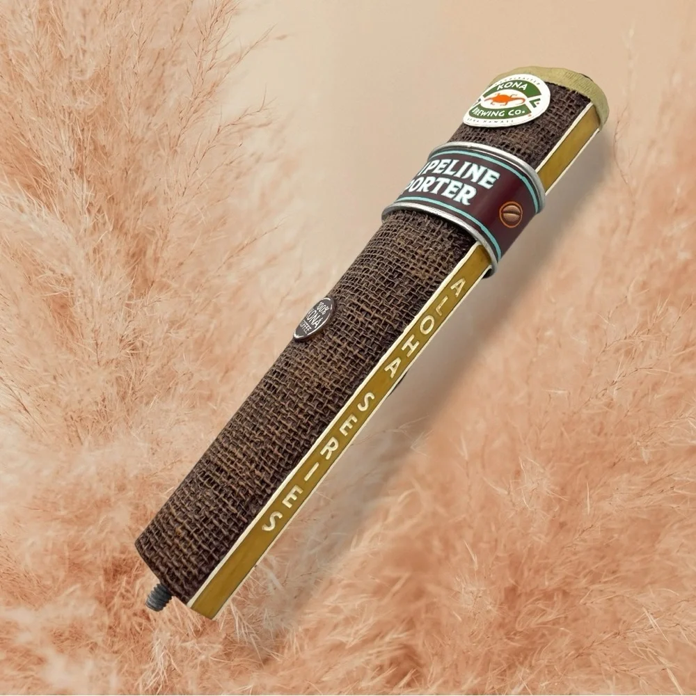 Kona Brewing Co. Pipeline Porter Beer Tap Handle Breweriana